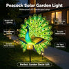 PeacockGlow™ Garden Light - Solar-Powered Yard Elegance