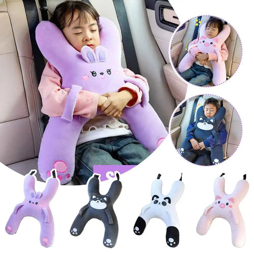SnuggleSafari™ Travel Pillow- Cozy Comfort for Little Adventures