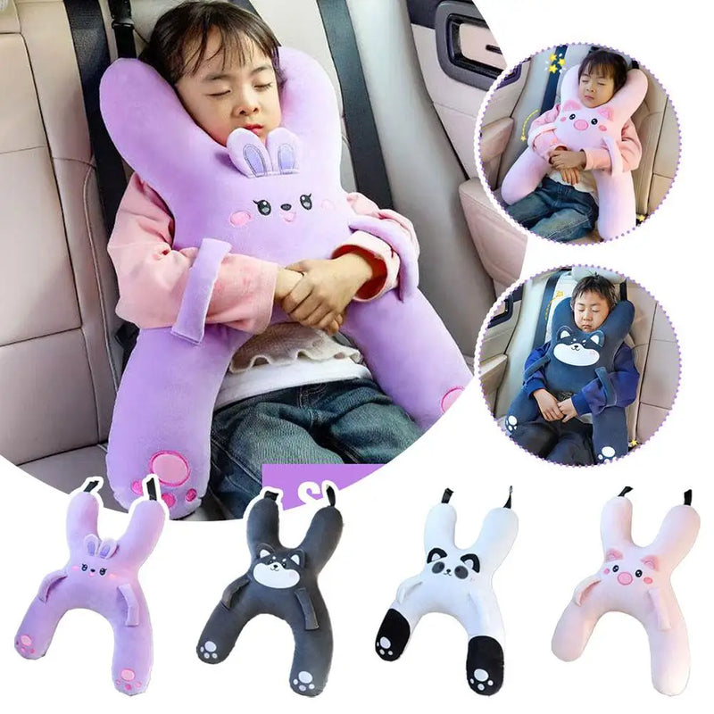 SnuggleSafari™ Travel Pillow- Cozy Comfort for Little Adventures