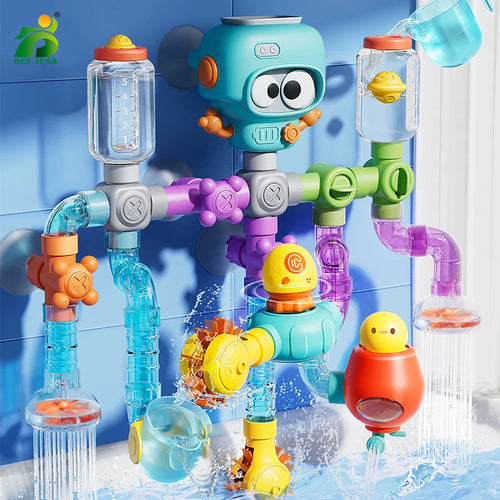 SplashBuilder™ Bath Toy - Turn Bath Time into Playtime