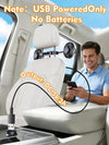 360° Dual USB Car Fan – Cool Every Seat